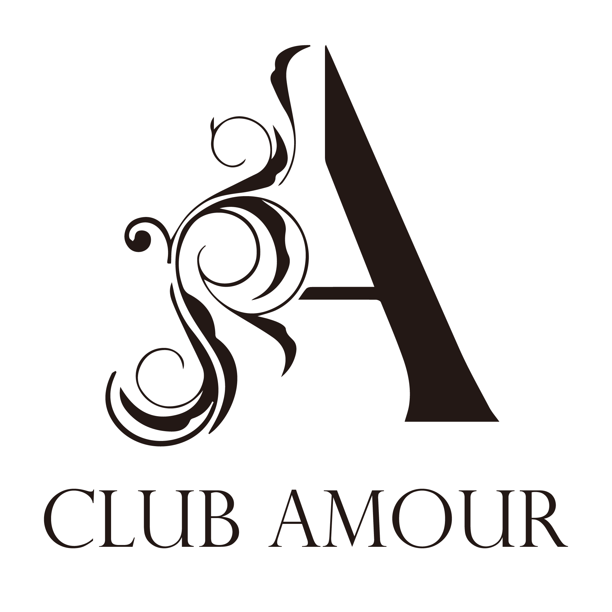 CLUB AMOURのフッターロゴ